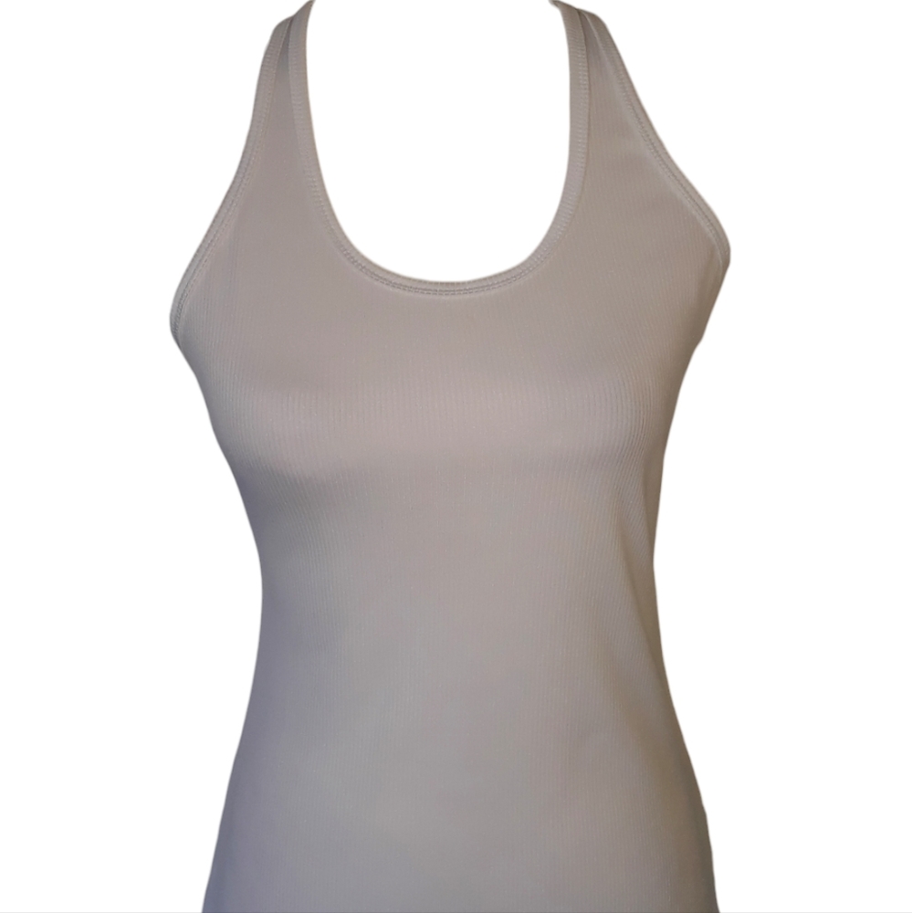 White Nike Racer Back Top